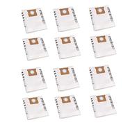 Giwnhvx 12 Pcs Universal Dry Vac Dust Bag 5 to 8 Gallon Vacuum Cleaners for 5-8 Gallon Dust Bags