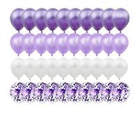 Giwnhvx 120PCS 12Inch Mix Confetti Latex Balloon for Birthday Baby Shower Wedding Balloons Party Decorations D