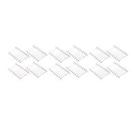 Giwnhvx 120Pcs Single Pegboard Hooks 150mm Board Slat Wall Retail Display Shop Peg Fits 25mm