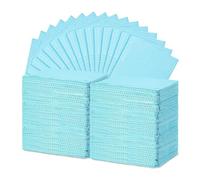 Giwnhvx 125PCS Disposable Nail Art Table Towels Mat 13 X 17inch Waterproof Nail Art Mat Paper Sheet Clean Pads Tattooing Blue