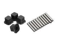 Giwnhvx 14 Pcs for JLB Racing CHEETAH 11101 J3 SPEED 1/10 RC Car Parts, 4Pcs Pin Needle Cap EB1012 & 10Pcs Pin 3X17mm PN002