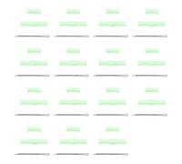 Giwnhvx 15 Set Bow Finger Guard Silicone Rubber Archery Protective Take Without Finger Guard Green