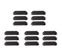 Giwnhvx 15X Black Closed Single Coil Pickup Cover Sealed Pickup Covers