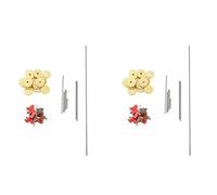 Giwnhvx 160Pcs Flute Repair Parts Tool Maintenance Kit Screws + 16Pcs Open Hole Sound Pads Woodwind DIY Accessories