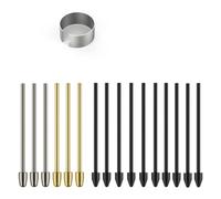 Giwnhvx 16PCS Marker Pen Stylus Tips for Remarkable 2,Remarkable 2 Pen Tips with Nibs Removal Tool,Metal Tips/Nibs Refill