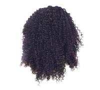 Giwnhvx 18 Inches Deep Wave Lace Front Wig Heat Synthetic Middle Part Wig for Women