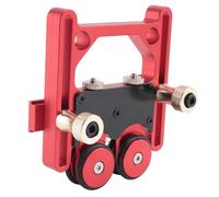 Giwnhvx 1Set Adjustable Stock Guides Multi-Purpose Clear-Cut Anti Rebound Safety Pushing Auxiliary Tool Red