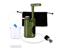 Giwnhvx 1Set Safety Emergency Water Purifier Emergency Survival Tools Mini Water Filter ABS For Camping