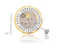 Giwnhvx 1Set Watch Movement with Handle 8200 Watch Movement 8200 Single Calendar High-Precision Gold