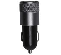 Giwnhvx 2.1 Ah Dual USB Blu-ray car charger Aluminum Alloy Car Charger 2.5 x 2.5 x 6cm