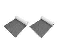 Giwnhvx 2 Pcs 240X 45cm EVA Foam Floor Mat for Marine Boat Yacht RV Foam Teak Deck Sheet Boat Synthetic Foam Floor Mat