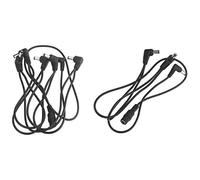 Giwnhvx 2 Pcs Electrode Daisy Chain Harness Cable Copper Wire for Guitar Effects Power Supply Adapter Splitter, & 6 Ways