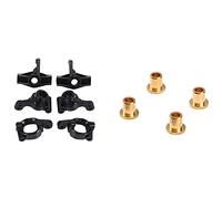 Giwnhvx 2 Set RC Car Part: 1 Set Front Wheel Seat 1252 Rear Wheel Seat 1253 C-Shaped Seat &1 Set Chassis 6X5.2 Flange Bushing