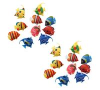 Giwnhvx 20× Floating Artificial Decoration Fish Decoration Decorative Aquarium Fish Tank Supplies