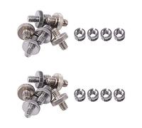 Giwnhvx 20 Pcs 1/4 Inch and 3/8 Inch Camera Screw Adapter Converter Threaded Mount Set