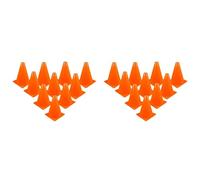 Giwnhvx 20 Pcs Traffic Cones - 7 Inch of Multipurpose Construction Theme Party Sports Activity Cones for Football Training
