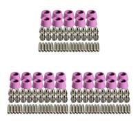 Giwnhvx 200Pcs Plasma Cutter Torch Consumables Electrode Nozzles Cups Kit for -60-55 WSD-60 Fit CUT-60 LGK-60 Plasma Cutter
