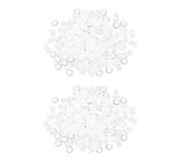 Giwnhvx 200PCS Tube Rubber Hollow Sealing Plug Elbow Stopper Fitting