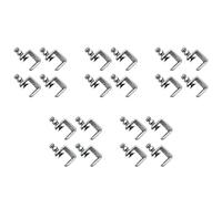 Giwnhvx 20PCS 16-25mm Heavy Duty Woodworking Clamp Set 304 Stainless Steel C Clamp Clamp Tools for Welding/Carpenter