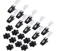Giwnhvx 20PCS Garden Flag Rubber Stoppers Rubber Stoppers Anti-Wind Clips for Garden Flags Flag Stand-Holder-Pole Accessories