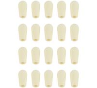 Giwnhvx 20Pcs Guitar Switch Cap Guitar Switch Tip Switch Tip Metric M3.5/ Guitar 3 Way Toggle Switch Tip Switch Knobs Creamy White