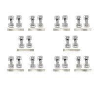 Giwnhvx 20Pcs Soft Close Kitchen Cupboard Cabinet Wardrobe 90Degree Door Hinges & Screws