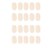Giwnhvx 20X Cello Code String Sheepskin Pad E String Groove and Qin A String Slot Violin Viola Sheepskin String Pad (Small)