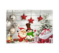 Giwnhvx 210X150Cm Christmas Background Cloth Snowflake Decor Holiday Children Photography Background Cloth, G Easy Install