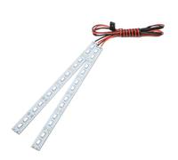 Giwnhvx 24 LED Chassis Light Metal LED Strip 6V for 1/10 1/8 RC Car Crawler,Blue Replacement Parts 1 Piece