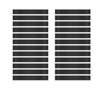 Giwnhvx 24 Pcs Chair Bands for Kids with Fidgety Feet for Chairs ADHD Tools Flexible Seating for Classroom Elementary(Black)