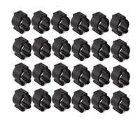 Giwnhvx 24 PCS Cue Locating Clip Holder Regular Fishing Rod Storage Clips for Pool Cue Racks 24mm, for Fishing Rod Storage Rack