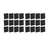 Giwnhvx 24Pcs Acoustic Foam Panels, Soundproofing Insulation Foam, 30x30cm, No Adhesive