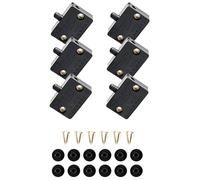 Giwnhvx 24Pcs Door Led Switch for Closet Light,Normally Closed Cabinet Electrical Lamp Switches,for Closet Pantry Cabinet Black