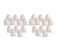 Giwnhvx 24Pcs Small Cotton Drawstring Bags Reusable Muslin Cloth Gift Candy Favor Bag Jewelry Pouches