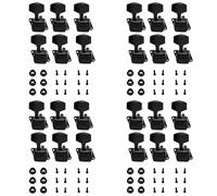 Giwnhvx 24Pcs String Tuning Pegs Machine Heads Tuners Right Hand Electric Acoustic Guitar Parts Replacement