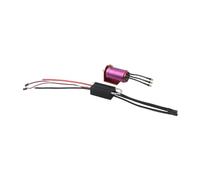 Giwnhvx 24V RC Brushless 4082-1600KV Brushless Motor Water Cooling Jacket with 150A Electronic Speed Controller for RC Boat Car