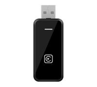 Giwnhvx 2in1 Mini Adapter for Phone - Plug & Play Car Accessory Converts Wired Connections to Wireless Via Bluetooth & WiFi