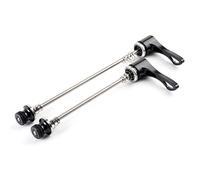 Giwnhvx 2Pair Bicycle Skewer Bike Wheel Hub Quick Release Cycling Thru Axle Wheels for Mountain Bikes Black