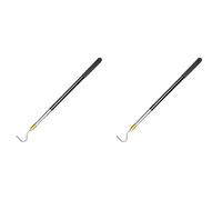 Giwnhvx 2pcs 61inch Snake Hook Reptile Catcher Stick Pole,Snake Handling Tool Kit for Rattlesnakes Python Copperhead Removal