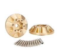 Giwnhvx 2PCS Brass Internal Counterweight for 1.9 Inch Wheels Rims 1/10 Axial SCX10 TRX4 Rim Hub Parts,Widen By 3Mm