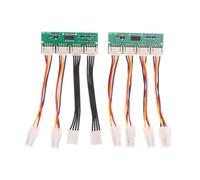 Giwnhvx 2PCS S19 S21 Fan Spoofer Dummer 12V 4Pin Fan Simulator Emulator Special for Antminer S21 S19kpro T21 KS5 KS5pro