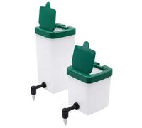 Giwnhvx 2PCS Water Dispenser Drinker Feeder Drinking Fountain Automatic Drinking Equipment Pet Animal Hamster Supplies