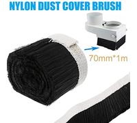 Giwnhvx 2X 1 Meter 70mm Dust Cover Vacuum Cleaner Brush Machine Nylon Tool CNC Router Accessories Engraving Machine Brush