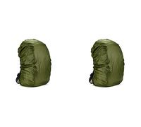 Giwnhvx 2X 100L Backpack Rain Cover Waterproof Bag Dust Hiking Travel Camping Bags Portable Large, Green