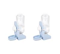 Giwnhvx 2X 500ML Pet Parrots Birds Drinker Pigeon Drinking Water Feeder Bowl Cat Dog Cage Hanging Water Dispenser Device