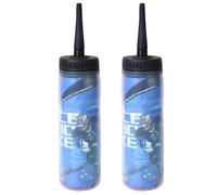 Giwnhvx 2X 650ML Ice Hockey Water Bottle Portable Football Bottle Classic Extended Tip Design Sports Bottle Mouthpiece