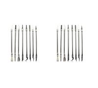 Giwnhvx 2X 8in 1 IC Chip Repair Thin Tools Set CPU Metal Remover Burin to Remove for Phone Computer CPU NAND IC Chip Repair