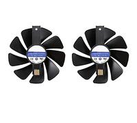 Giwnhvx 2X 95Mm CF1015H12D DC12V Video Card Cooler Cooling Fan Replace for Sapphire 8G RX 470 4G GDDR5 RX570 4G/8G D5 RX580 8G