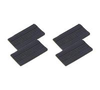 Giwnhvx 2X Bass Drum Non-Slip Rubber Pad Jazz Drum Pedal Guards Kick Drum Pedal Pad Percussion Instrument Part