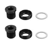 Giwnhvx 2X Bicycle Crank Screw Cap Bike Crankset Cover Caps Bolt for X5/X7/XX1/FORCE/,M15/M22
